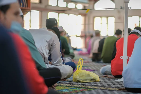 Muadzam Shah Malasia Julio 2020 Los Musulmanes Realizaron Oración Del — Foto de Stock