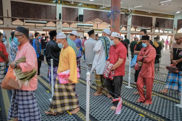 Muadzam Shah Maleisië Juli 2020 Moslims Voerden Het Vrijdaggebed Uit — Stockfoto