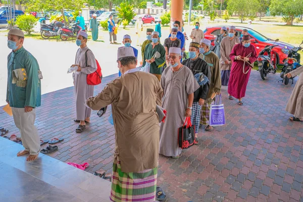 Muadzam Shah Maleisië Juni 2020 Moslims Voerden Het Vrijdaggebed Uit — Stockfoto