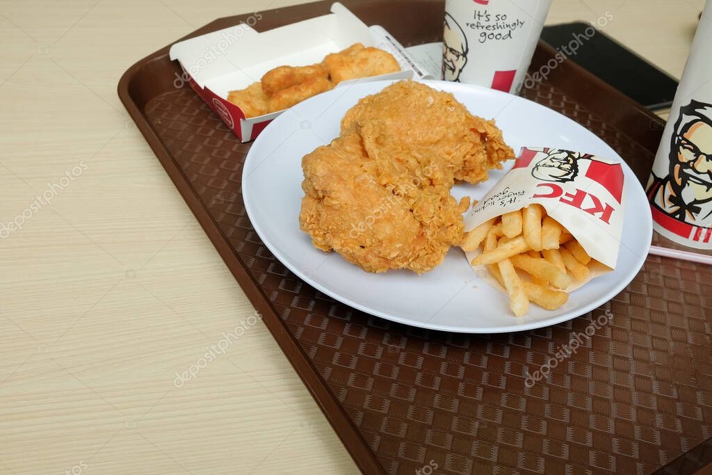 Muadzam Shah January 24th Kentucky Fried Chicken Kfc Restaurant Fast Food Kfc Is A Fast Food Restaurant Chain That Specializes In Fried Chicke Larastock