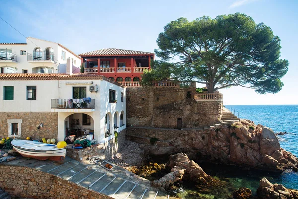 Paesaggio Del Porto Fornells Costa Brava Spagna — Foto Stock