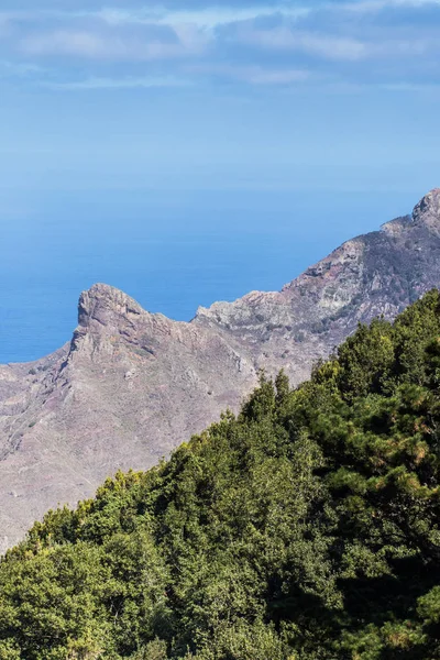 Paisaje Las Montañas Anaga Tenerife Famoso Destino Turístico España —  Fotos de Stock