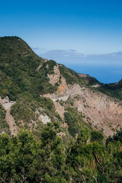 Paysage Des Montagnes Anaga Tenerife Célèbre Destination Touristique Espagne — Photo