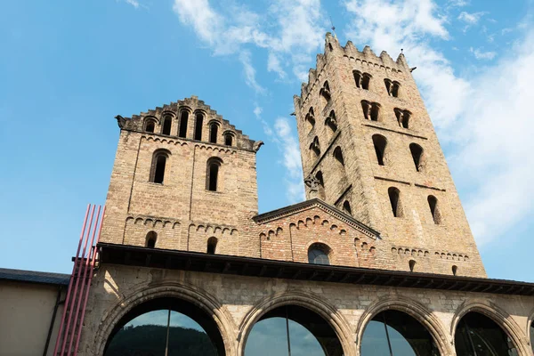 Romanskt Kloster Ripoll Katalonien Spanien — Stockfoto