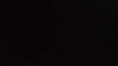 Karanlık Arkaplanda Yavaş Çekimde Yumuşak Sis. Siyah Arkaplanda Gerçekçi Atmosferik Gri Duman. Beyaz Duman Yavaşça Yükseliyor. Soyut Haze Bulutu. Animasyon Buğusu Efekti. Duman Akımı Efekti 4K