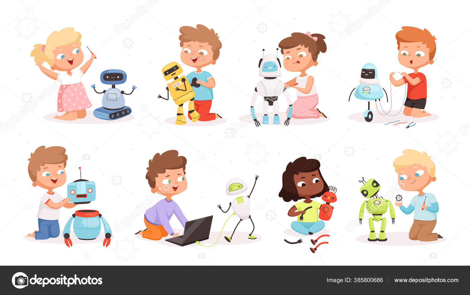robot and boy science