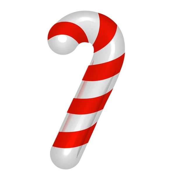 Noel şeker kamışı. Neşeli geleneksel çizgili şeker için tebrik kartlarınızı, posterler, yamalar ve baskılar, el ilanları, Amblemler. Vektör çizim