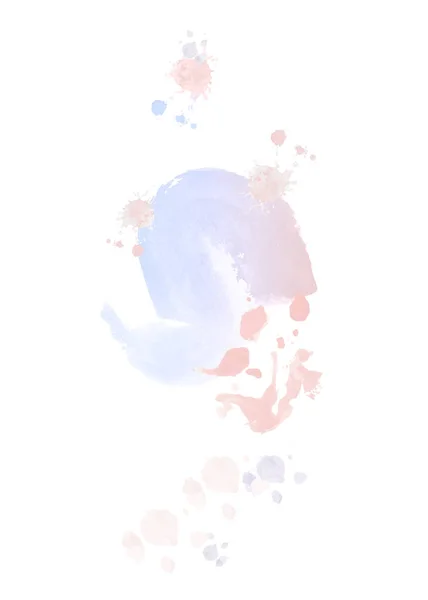 Vektor Grunge Akvarel Textury Ruky Maloval Pastelové Barvy Kartáč Postříkání — Stockový vektor