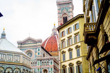 İtalya - Floransa Duomo Katedrali Piazza San Giovanni seyahat
