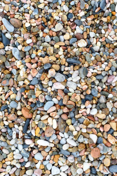 Deniz taşları arka plan, üstten görünüm doku