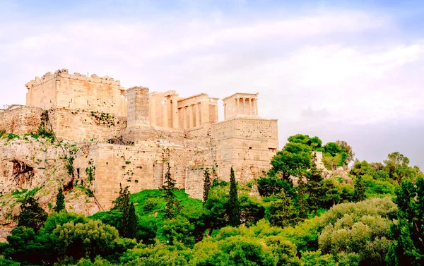 Acropolis Athens Architectural Monument Tourist Attraction Tourism — Stock Photo, Image