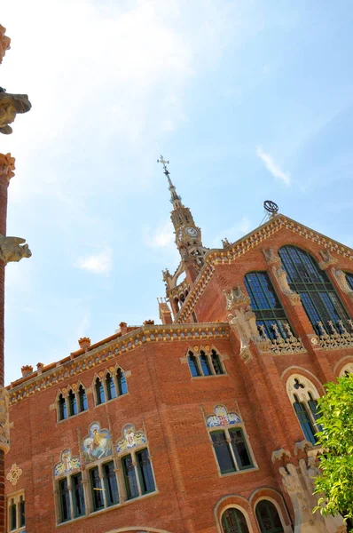 Hospital Sant Pau Barcelona Spanya Unesco Dünya Miras Listesi — Stok fotoğraf