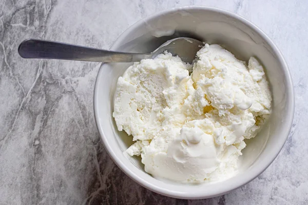 Citronglass Skål Ovanifrån Och Selektiv Inriktning — Stockfoto