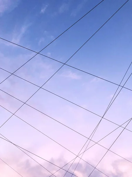 Schöne Aussicht Auf Wolken Himmel — Stockfoto