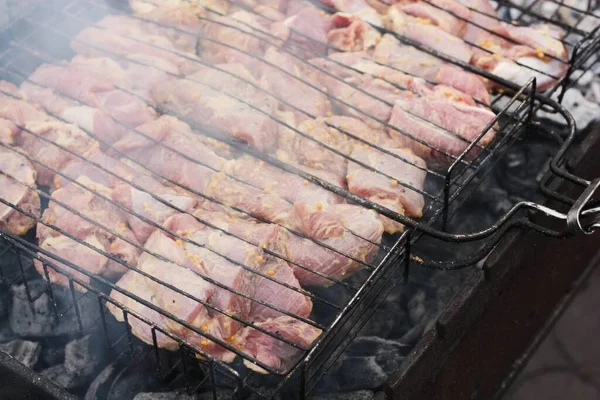 Χοιρινό Κρέας Μπαχαρικά Ψησταριά — Φωτογραφία Αρχείου