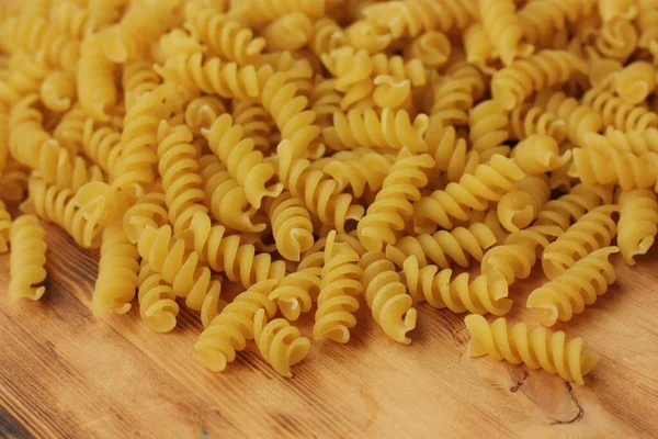 Durum Macaroni บนโต ะไม Macro — ภาพถ่ายสต็อก