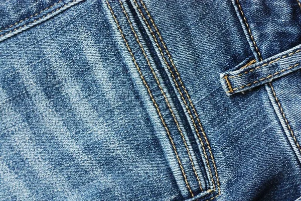 Schöne Blaue Jeans Hintergrund Nahaufnahme — Stockfoto