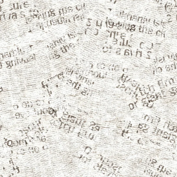 Newspaper old grunge collage seamless pattern. Unreadable vintage newsprint texture. Gray color collage news paper textured background. Print for textile, wallpaper, wrapping.