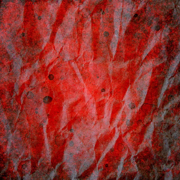Sangre Sangrienta Halloween Grunge Rojo Reciclado Papel Fondo Cuadrado Textura — Foto de Stock