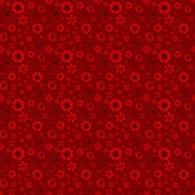 Sorunsuz suluboya romantik mandala soyut çiçek çiçek desenli kırmızı zemin üzerine. Parlak suluboya resim. Boho stil doku. Sarma için kağıt, davet, duvar kağıdı, tekstil baskı.