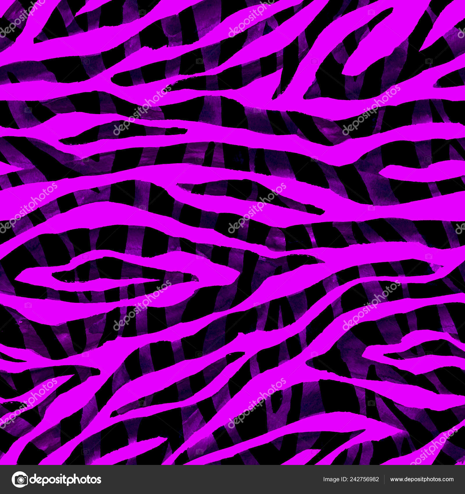 Schwarz Und Rosa Abstrakte Lebendige Gestreifte Nahtlose Muster Hintergrund  Aquarell Stockillustration von ©OlgaZe #242756982, image size:1600x1700