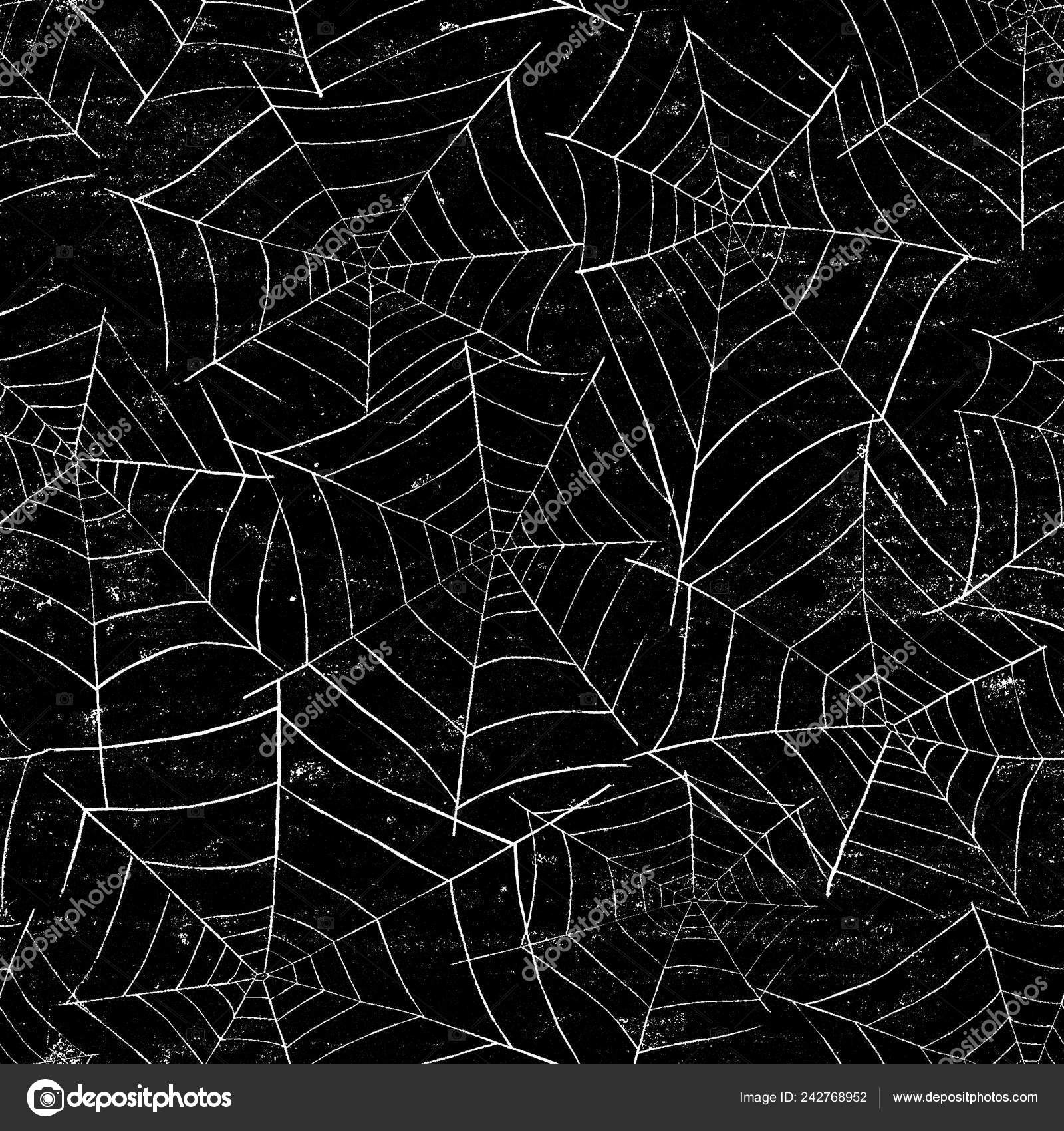Halloween Black White Grunge Background Spiderwebs Watercolor Aged Vintage  Abstract Stock Photo by ©OlgaZe 242768952