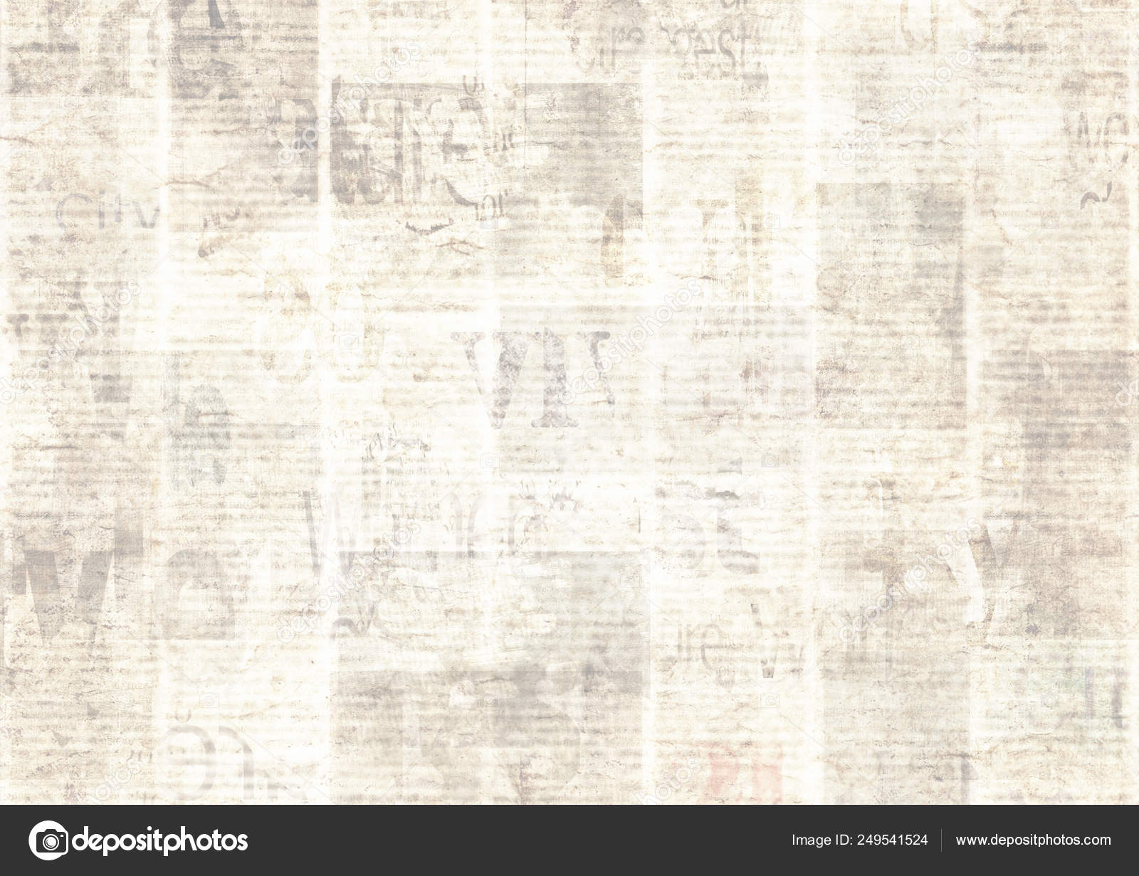 Newspaper with old grunge vintage unreadable paper texture background Stock  Illustration by ©OlgaZe #249541524, image size:1600x1231