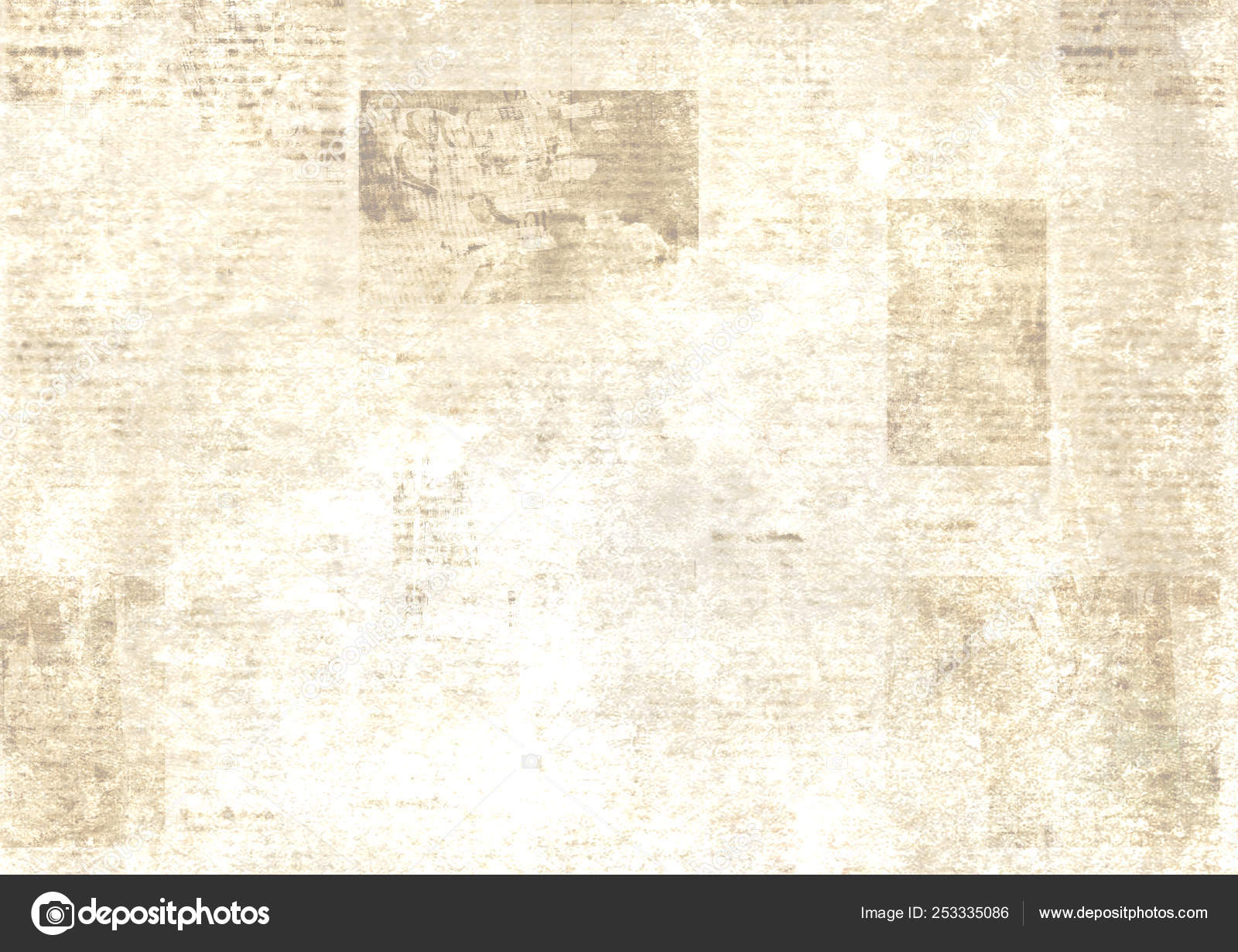 Old grunge unreadable vintage newspaper paper texture seamless pattern  Poster for Sale by olgersart