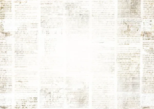 Periódico con fondo de textura de papel ilegible antiguo grunge vintage — Foto de Stock