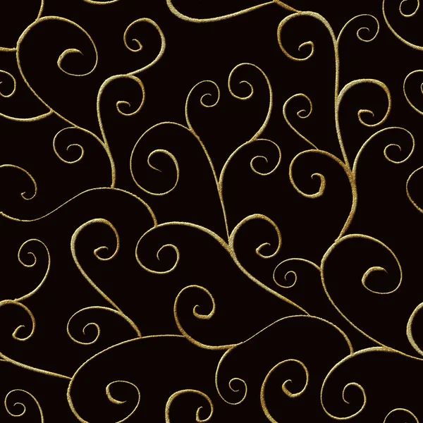 Estilo barroco sem costura padrão ornamento fundo. Textura de moda de luxo elegante — Fotografia de Stock