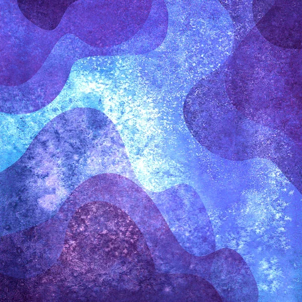 Abstrait aquarelle créative espace univers fond avec coloré violet bleu formes géométriques grunge — Photo