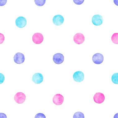Puantiyeli pembe deniz mavisi, suluboya, pürüzsüz desen. Beyaz arka planda soyut suluboya renk çemberleri. Elle çizilmiş yuvarlak bir doku. Tekstil, duvar kağıdı, ambalaj kağıdı için yazdır.