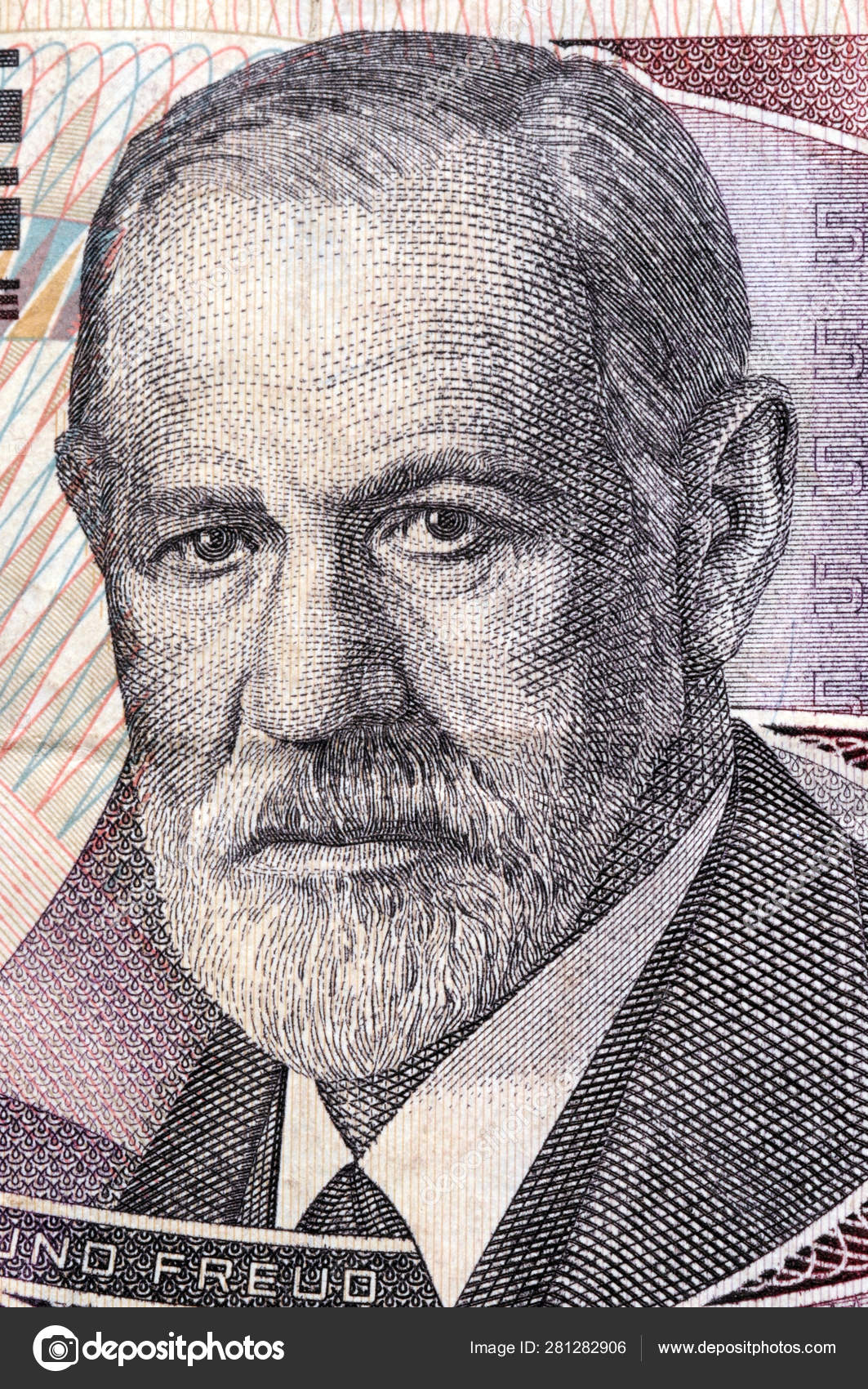 Portrait Sigmund Freud Stock Editorial Photo C Euripides