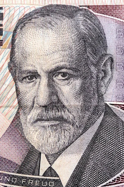 Portret Van Sigmund Freud — Stockfoto