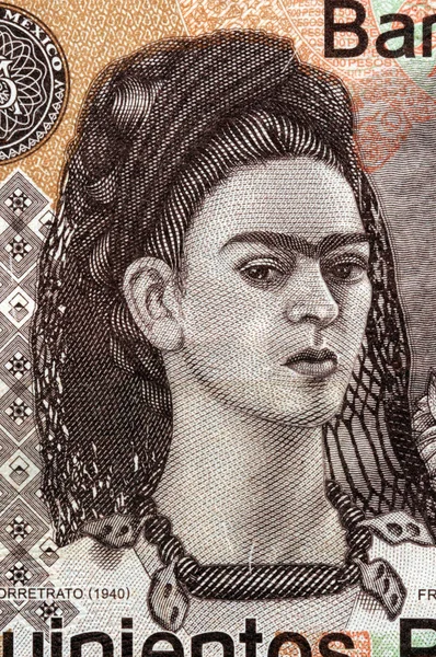 Frida Kahlo'nun Meksika banknotunda portresi