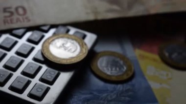 Elektronik hesap makinesi üzerinde Brezilya reali