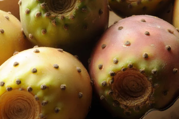 Dikenli armut meyvelerine yaklaş.