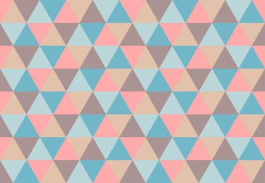 Çok renkli üçgen seamless modeli. Düşük Poli geometrik arka plan. Farklı renk tasarımı. Tekstil, afiş, broşür, T-shirt, baskı tasarımı duvar kağıtları. Mozaik şablonu üçgen yaptı. Vektör