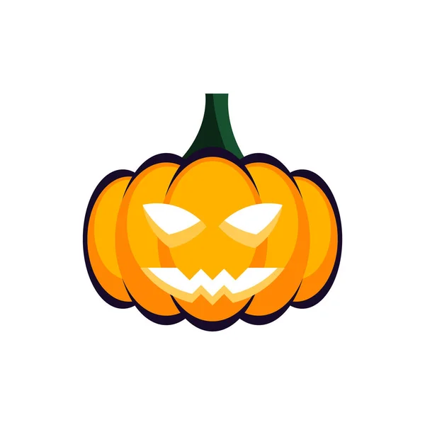 Vetor Isolado Halloween Elemento Laranja Assustador Abóbora PNG