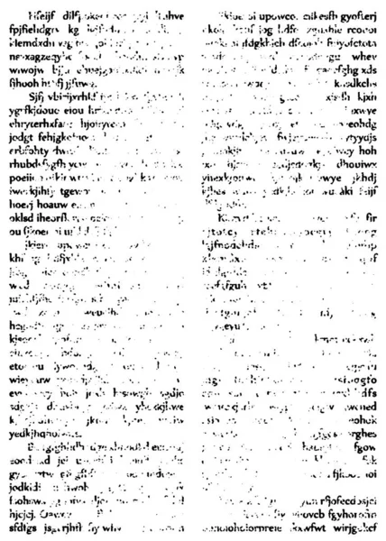 Old print text columns texture. Grunge background.