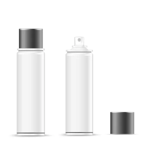 boş beyaz sprey sprey siyah başlık