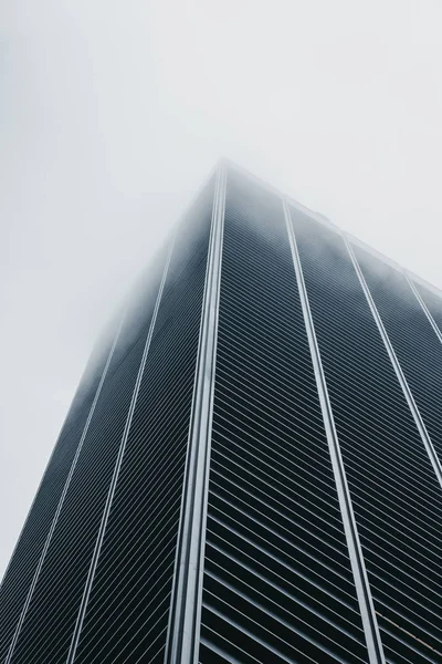 Nueva York Estados Unidos Junio 2018 Los Rascacielos Desaparecen Niebla — Foto de Stock