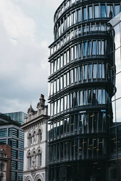 Külső Részén Egy Modern Irodaház City London London Egyesült Királyság — Stock Fotó