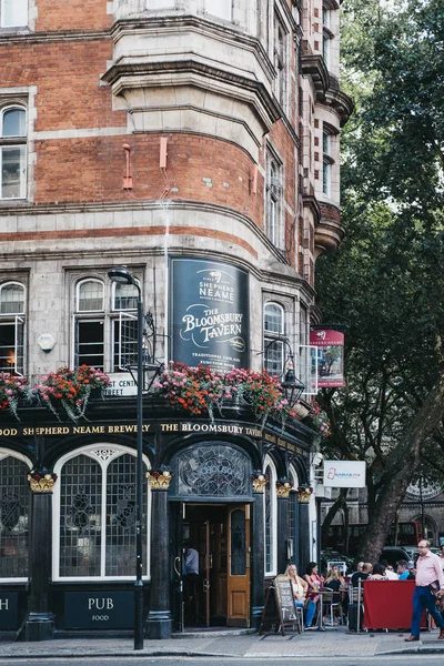 Londra Ngiltere Temmuz 2018 Bloomsbury Tavern Pub Holborn London Ngiltere — Stok fotoğraf
