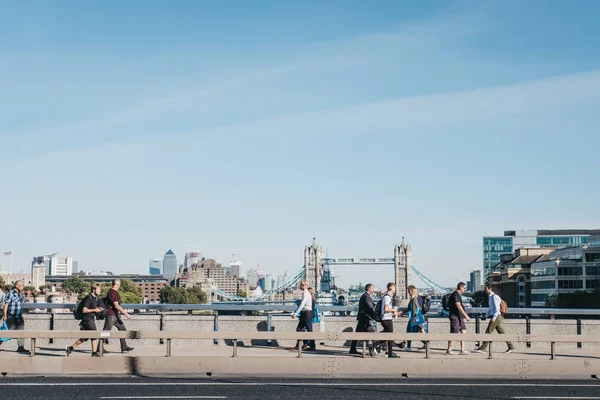 London Egyesült Királyság 2018 Szeptember London Bridge London Egyesült Királyság — Stock Fotó