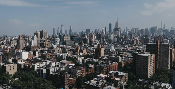 Νέα Υόρκη Ηπα Μαΐου 2018 Εναέρια Θέα Στον Ορίζοντα Της — Φωτογραφία Αρχείου