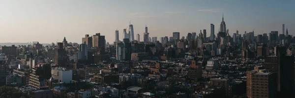 New York Usa May 2018 Aerial View New York Skyline — Stock Photo, Image
