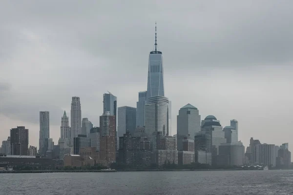 Vistas Río Del Horizonte Atracciones Nueva York Nueva York Una — Foto de Stock