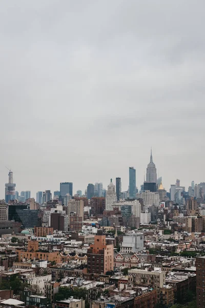 New York Usa May 2018 Aerial View New York Skyline — Stock Photo, Image