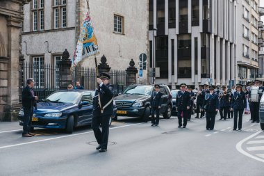 Lüksemburg, Lüksemburg 'da bir sokakta yürüyüş bandosu.